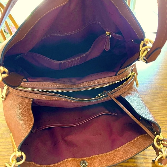 BROWN COACH BAG - Picture 8 of 12